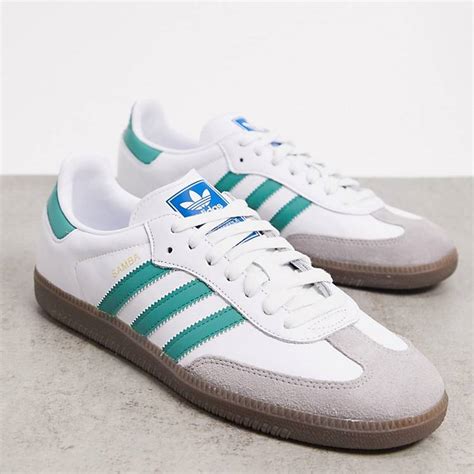 adidas samba licht groen